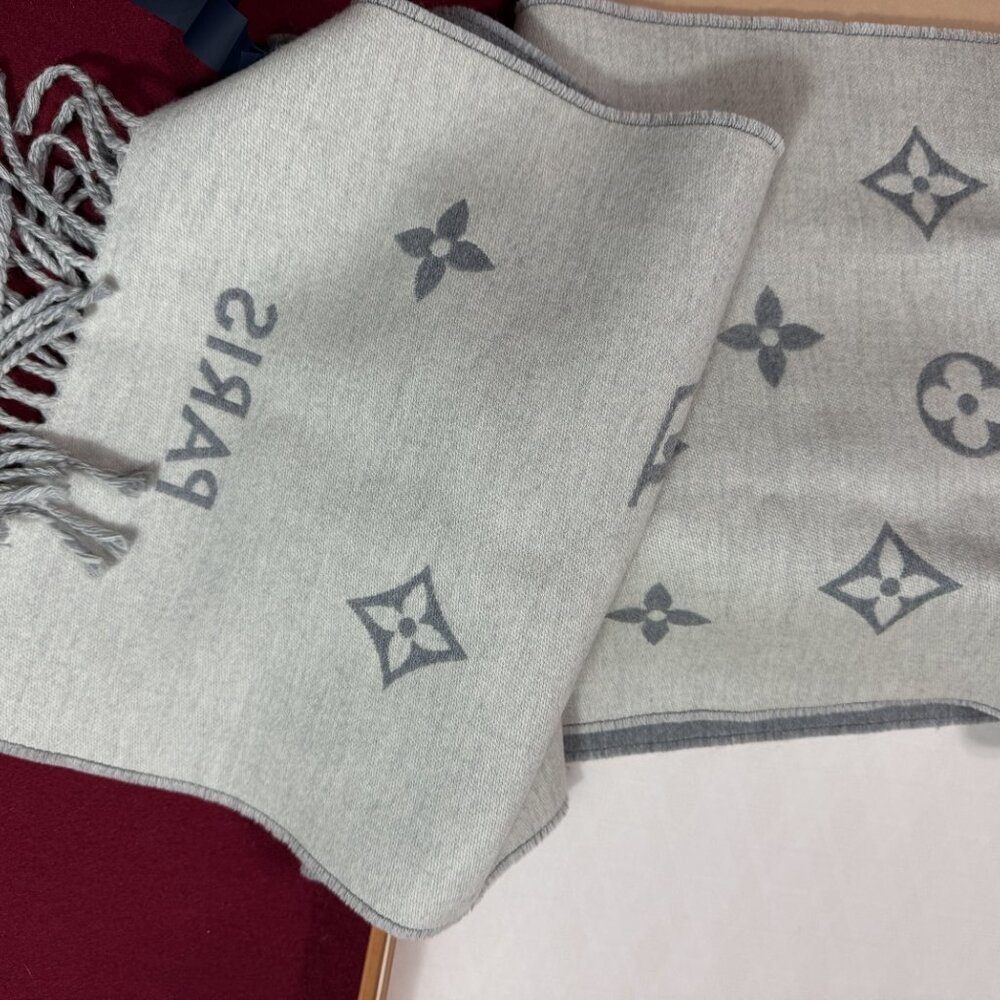 All About Monogram Scarf - Picture 7 of 8